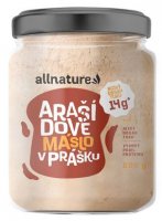Allnature Arašídové máslo v prášku 200g