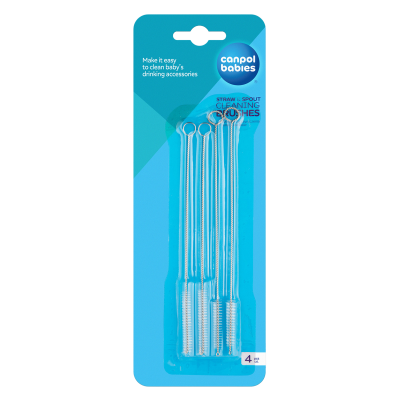 Canpol babies Sada kartáčků na čištění slámek a saviček