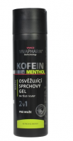 VivaPharm Vivaco Kofeinový sprchový gel 2v1 s mentholem pro muže 200 ml