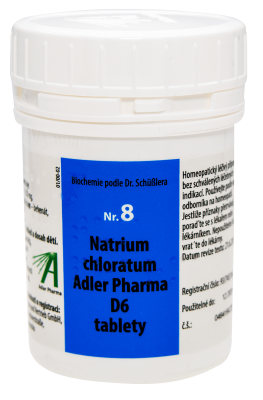 ADLER PHARMA Nr. 8 Natrium chloratum  D6 2000 tablet