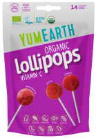 YumEarth Bio Ovocné lízátka s vitamínem C 85g