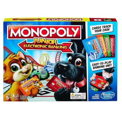 Monopoly Junior elektronické bankovnictví 1ks