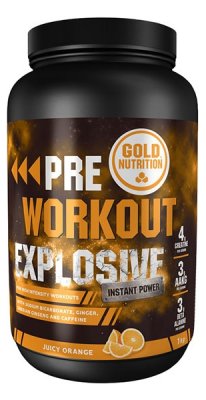 GoldNutrition Pre-Workout Explosive pomeranč 1000 g