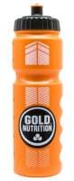 GoldNutrition Sports Bottle oranžová 800ml