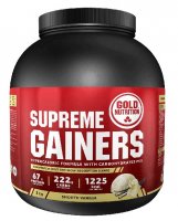 GoldNutrition Supreme Gainers vanilka 3000g
