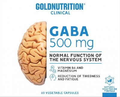 GoldNutrition Clinical GABA 60 kapslí