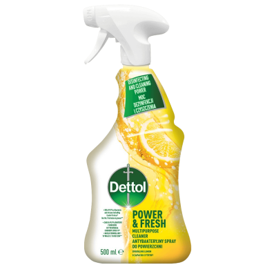 Dettol Antibakteriální sprej na povrchy citrón a limeta 500ml