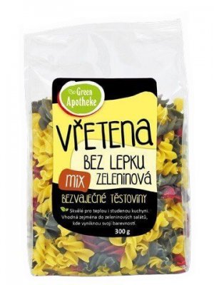 Green Apotheke Vřetena zeleninová MIX bezlepková 300g