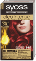 Syoss Oleo Intense Olejová barva na vlasy 5-92 Zářivě červený 50ml