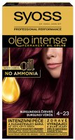 Syoss Oleo Intense Olejová barva na vlasy 4-23 Burgundská červeň 50 ml