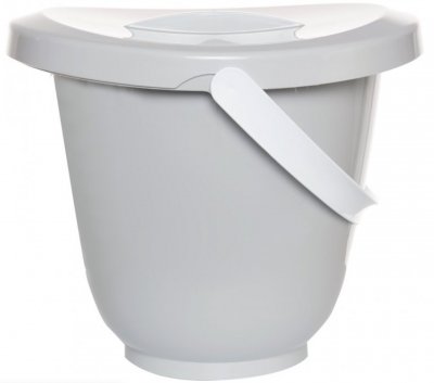 Luma Kyblík na pleny s víkem - Light Grey