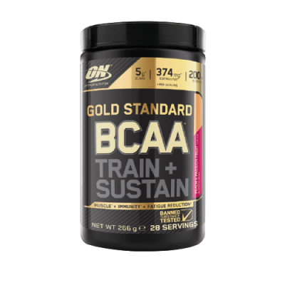 Optimum Nutrition Gold Standard BCAA Train Sustain broskev marakuja 266g