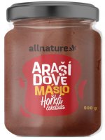 Allnature Arašídové máslo s hořkou čokoládou 500g