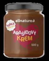 Allnature Arašídový krém s hořkou čokoládou 500 g