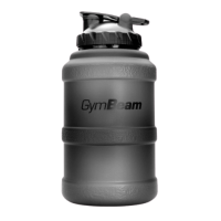GymBeam Sportovní láhev Hydrator TT Black 2,5l
