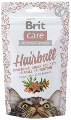 Brit Care Cat Snack Hairball 50g
