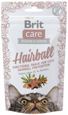 BRIT Care Cat Snack Hairball 50 g