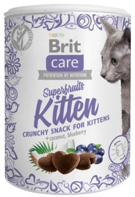 Brit Care Cat Snack Superfruits Kitten 100g