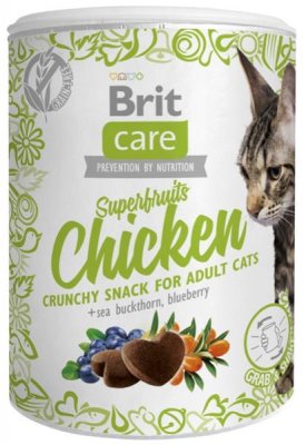 Brit Care Cat Snack Superfruits Chicken 100g