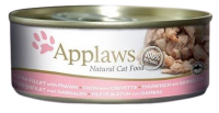 Applaws Cat Konzerva tuňák a krevety 156 g