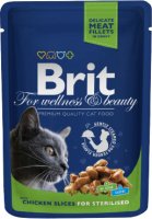 Brit Premium Cat kapsička pro kastrované kočky - Kuře 100 g