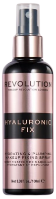 make-up Revolution Hyaluronic Fix Fixační sprej na make-up s hydratačním účinkem 100 ml