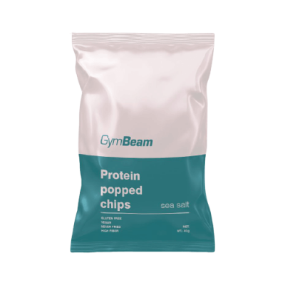 GymBeam Proteinové čipsy mořská sůl 40g