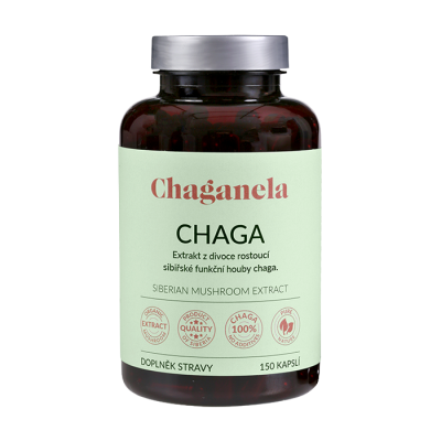 Chaganela Extrakt ze sibiřské čagy 150 kapslí