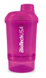 BioTech USA Wave+ Nano shaker Magic Magenta 300 ml