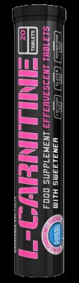 BiotechUSA Effervescent L-Carnitine 500 mg 20 tbl Blueberry-Raspberry