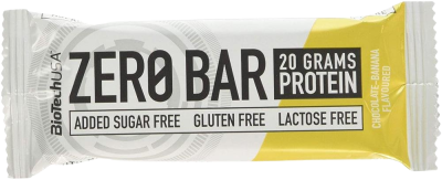 BiotechUSA ZERO Bar 20x50g Chocolate-Banana BiotechUSA ZERO Bar 20x50g Chocolate-Banana