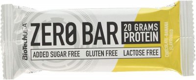 BiotechUSA ZERO Bar 20x50g Chocolate-Banana