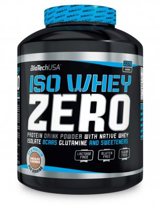 BiotechUSA IsoWhey Zero LACTOSE FREE!!! 2270g Cookies & Cream