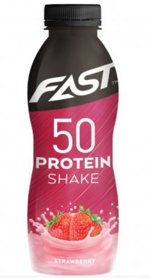 Fast 50 Protein Shake Strawberry 500ml