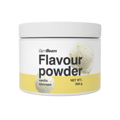GymBeam Flavour powder vanilková zmrzlina 250g
