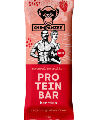 Chimpanzee BIO Protein Bar, Lesní plody 40g