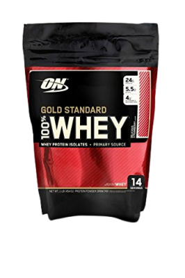 Optimum Nutrition 100% Whey Gold Standard jahoda 450g