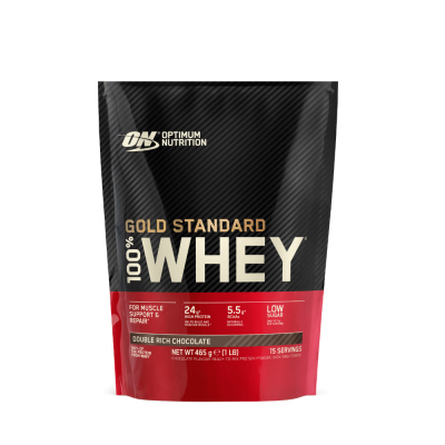 Optimum Nutrition 100% Whey Gold Standard dvojitá bohatá čokoláda 450g