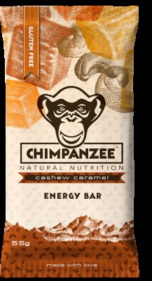 Chimpanzee Energy bar Kešu/Karamel 55g Chimpanzee Energy bar Kešu/Karamel 55g