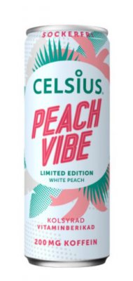 Celsius drink energetický nápoj Peach Vibe 355ml