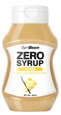 GymBeam Bezkalorický sirup Vanilka vanilka 350ml