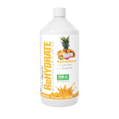 GymBeam ReHydrate tropický 1000ml