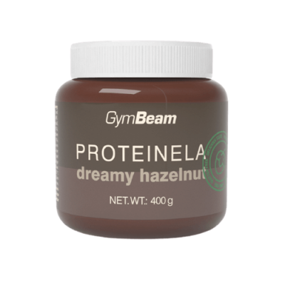 GymBeam Proteinela lískový oříšek 400g