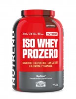 Nutrend ISO Whey prozero slaný karamel 2250g