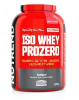 Nutrend ISO Whey prozero čokoládové brownies 2250g