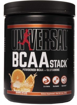 Universal Nutrition BCAA Stack pomeranč 250g