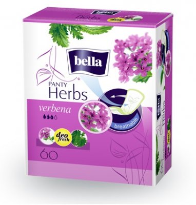 II. jakost Bella Herbs Verbena slipové vložky 60ks