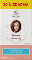 Aporosa premium Vlasové vitaminy 120 kapslí