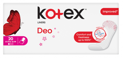 Kotex Lux liners Superslim Deo 20ks