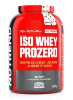 Nutrend ISO Whey prozero bílá čokoláda 2250g